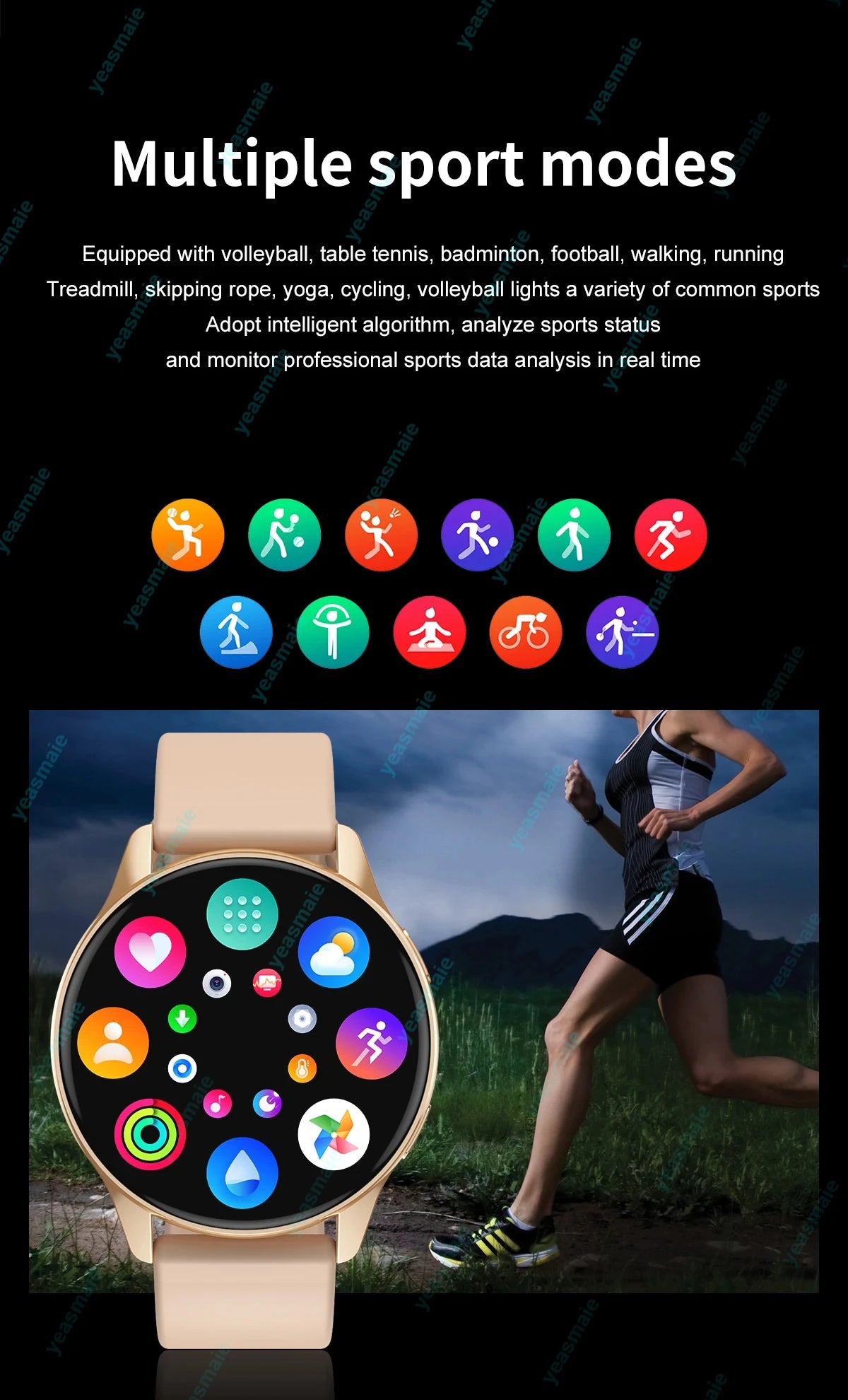 2024 New in Smartwatch 6 Men Full Touch Blood Pressure Blood Oxygen Bluetooth Call Sports Smart Watch Men Women For Android IOS