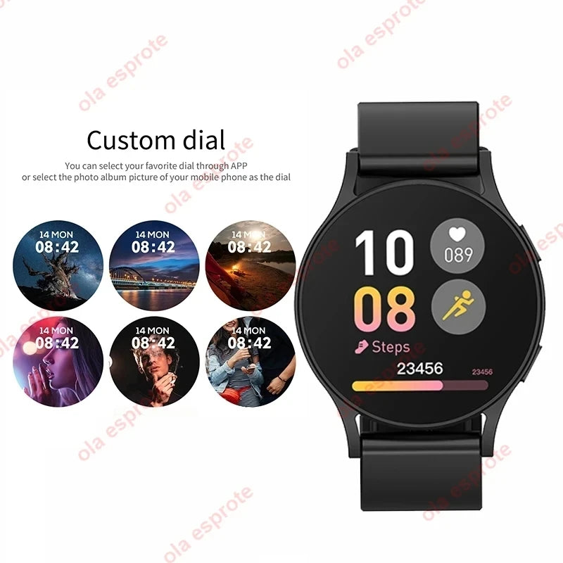 2024 New in Smartwatch 6 Men Full Touch Blood Pressure Blood Oxygen Bluetooth Call Sports Smart Watch Men Women For Android IOS