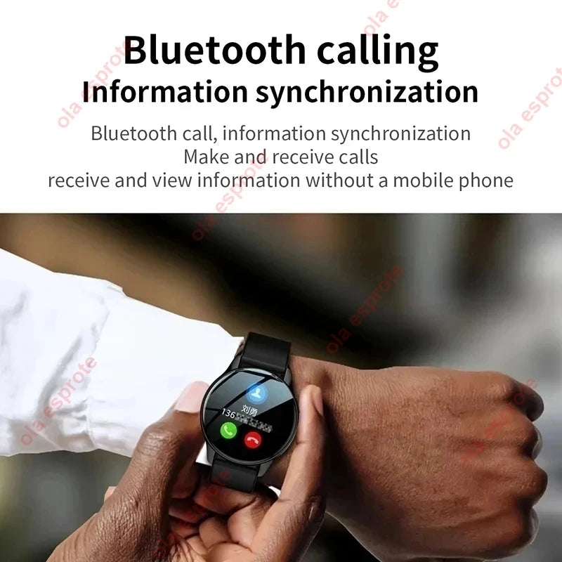 2024 New in Smartwatch 6 Men Full Touch Blood Pressure Blood Oxygen Bluetooth Call Sports Smart Watch Men Women For Android IOS