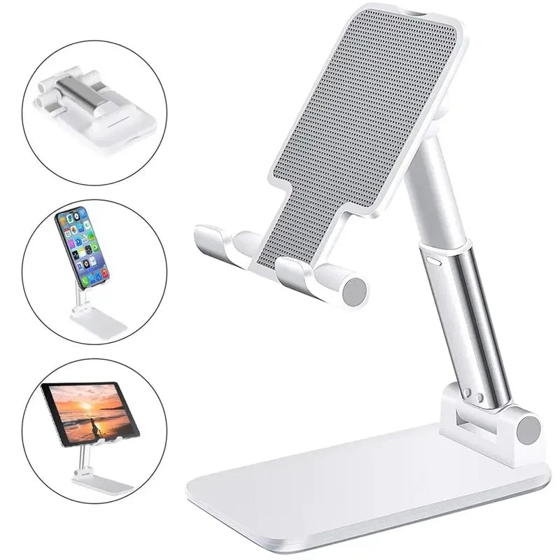 Desk Mobile Phone Holder Stand For IPhone IPad Xiaomi Adjustable Desktop Tablet Holder Universal Table Cell Phone Stand