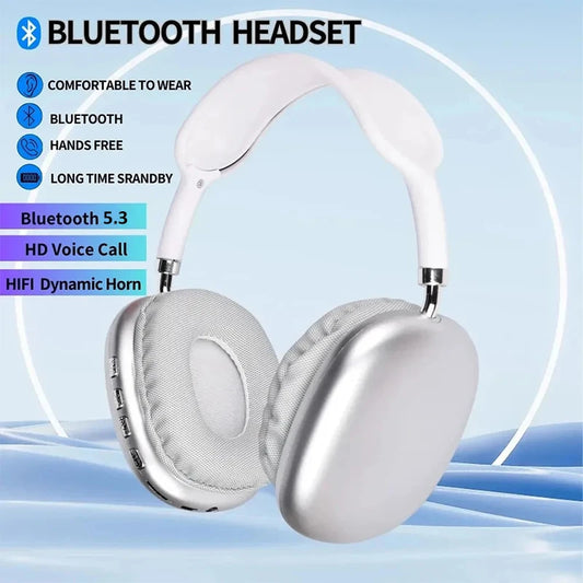 P9 Pro Max Headphone Wireless Bluetooth5.3 Outdoor With Mic Super Noise Cancelling Stereo Sound Earphone Sport Gaming Headphones